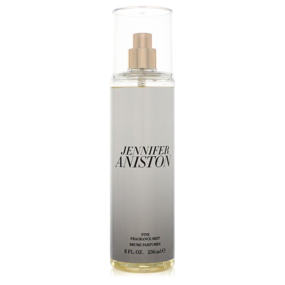 Jennifer Aniston Fine Fragrance Mist for Women, 8 Ounce | Women's Fragrance Mist, Body Spray, Full Size 8 oz, Light Fresh Scent, Layerable, Celebrity Perfume