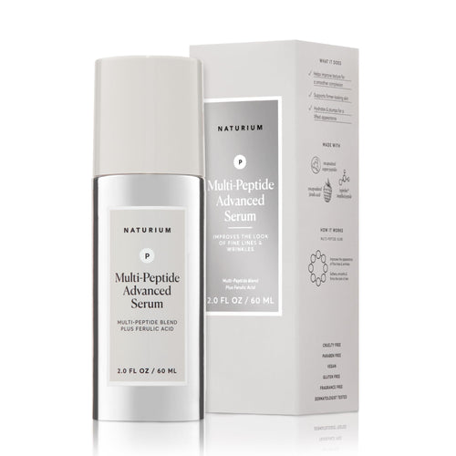 Naturium Multi-Peptide Advanced Serum, Ferulic Acid & Collagen, 1 fl oz