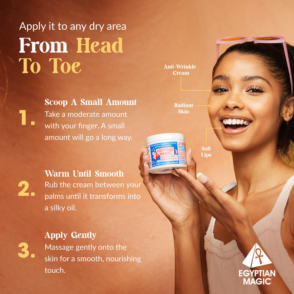 Egyptian Magic All-Purpose Moisturizing Cream, 4oz Jar