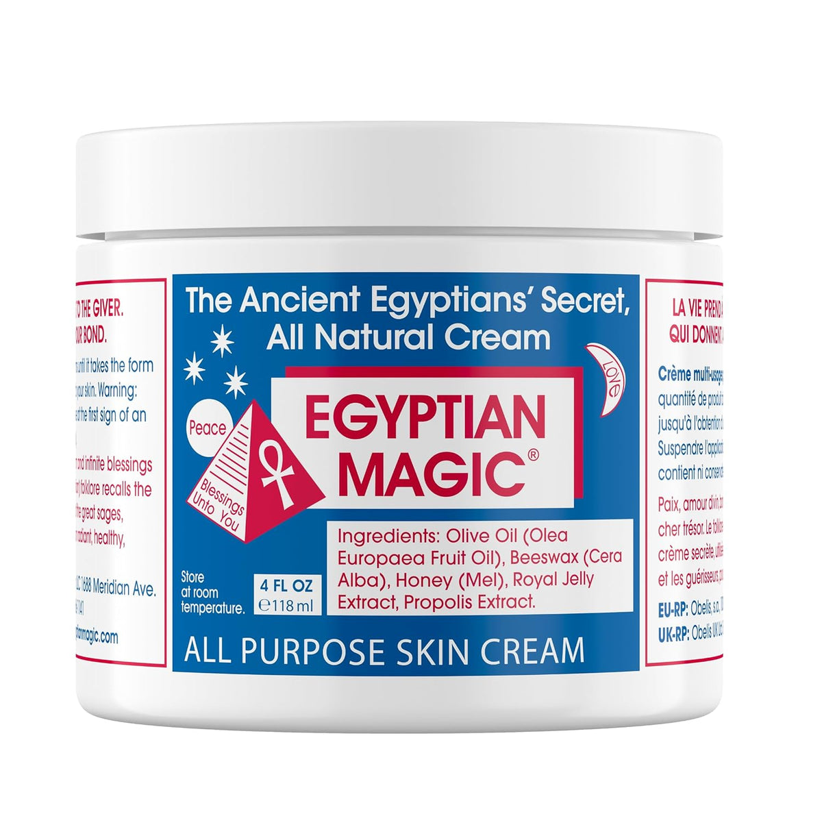 Egyptian Magic All-Purpose Moisturizing Cream, 4oz Jar