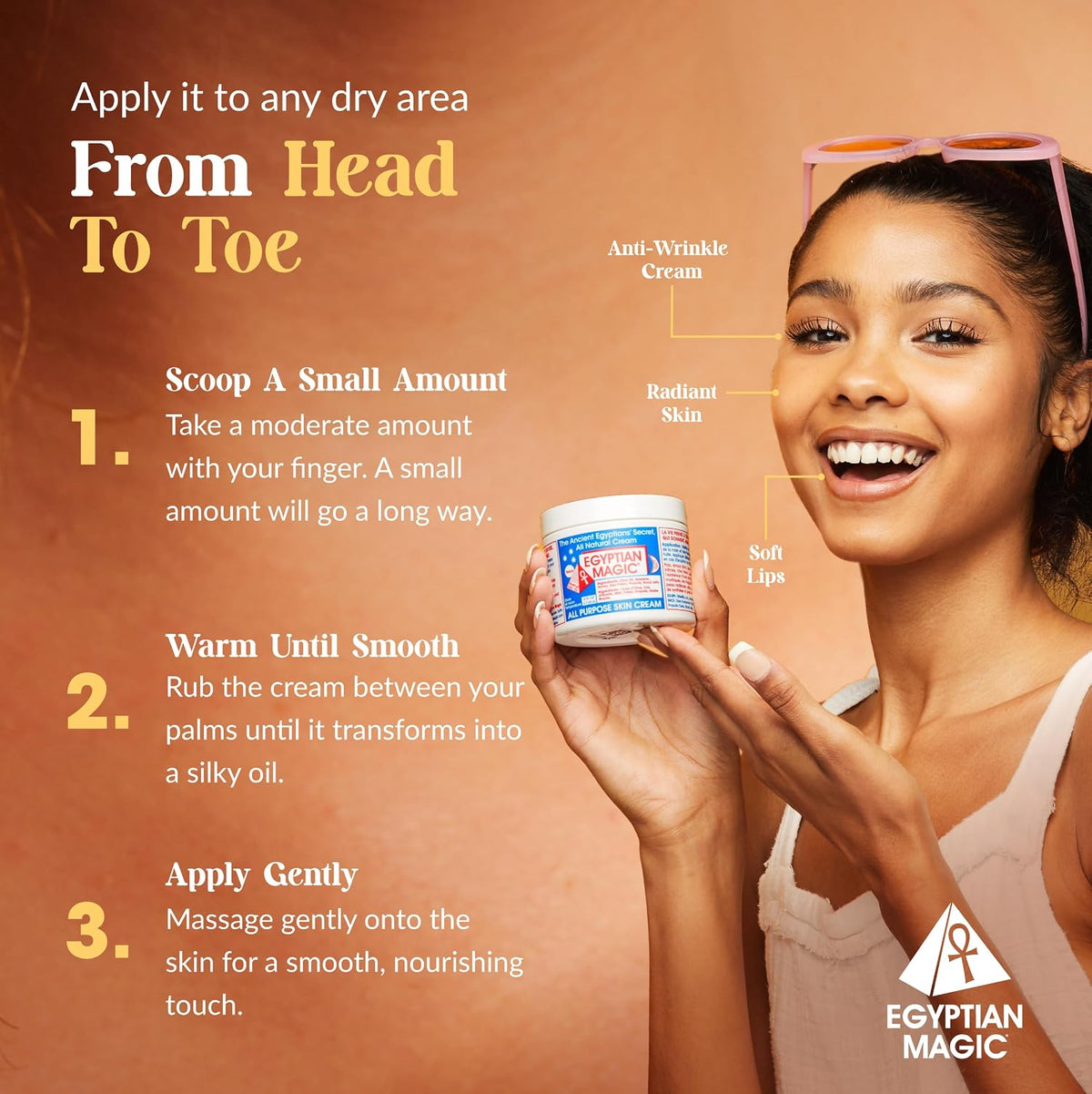 Egyptian Magic All-Purpose Moisturizing Cream, 4oz Jar