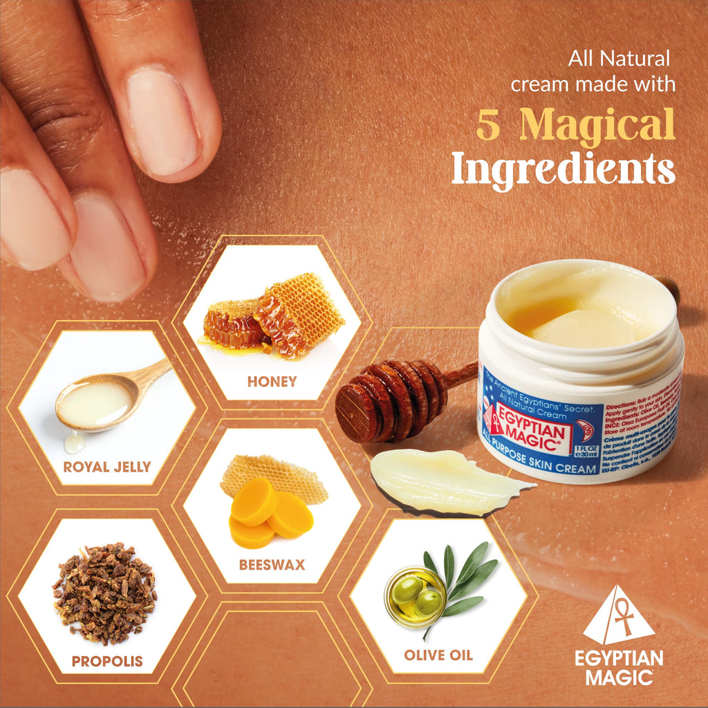 Egyptian Magic All-Purpose Moisturizing Cream, 4oz Jar
